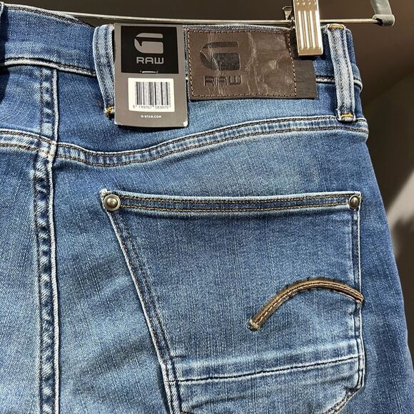 NWT G-Star Men's Dark Blue Slim Jeans - Picture 3 of 4